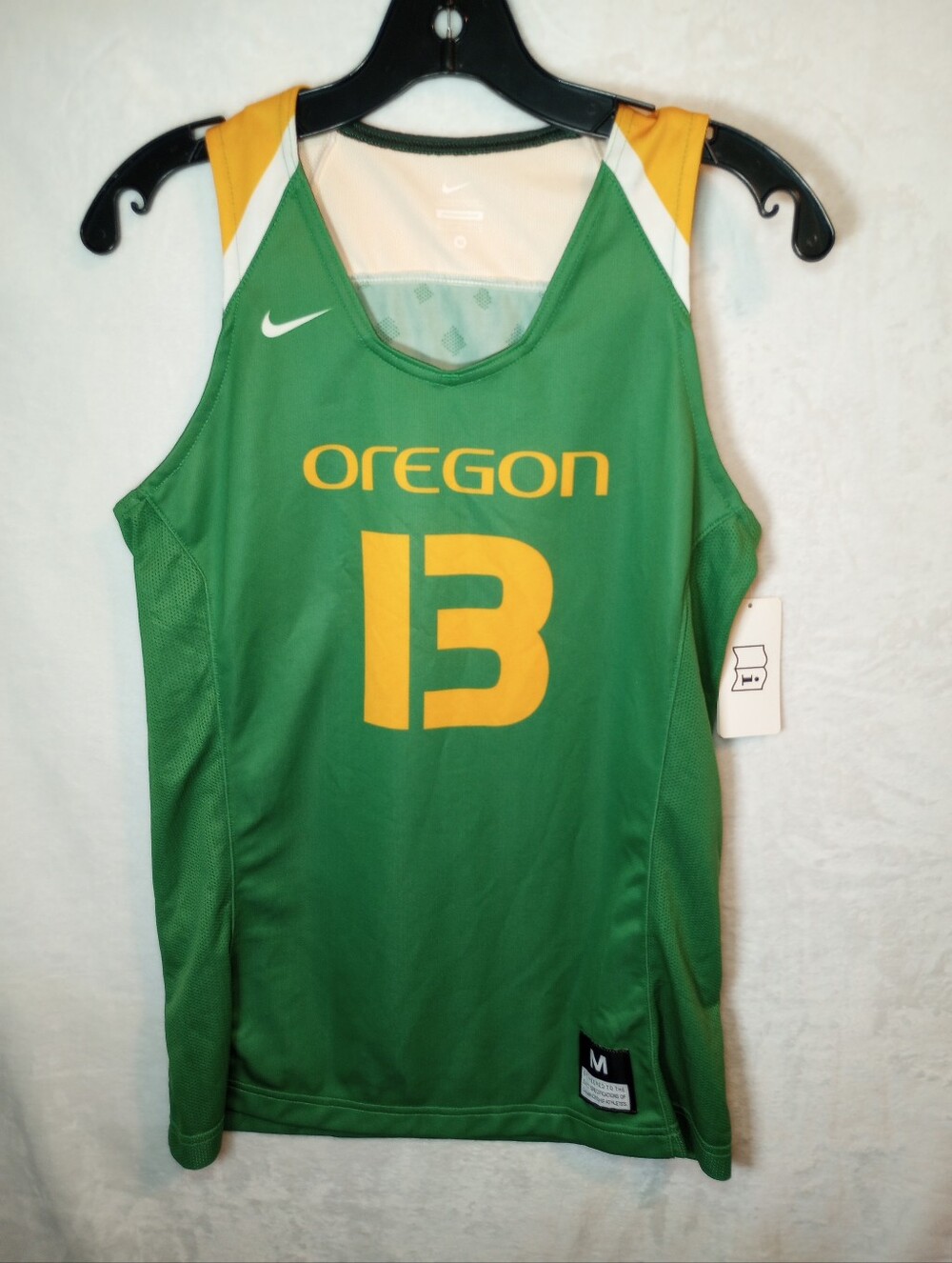 Nike Hyperlite Collegiate NCAA Oregon Ducks Basketball Jersey Activewear Top NWT